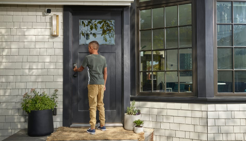 Vivint Smart Lock on home in Alpharetta